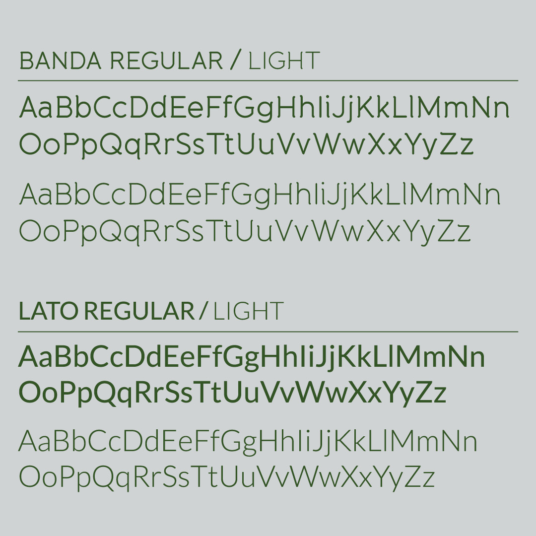 Typography for Braverde Masterplan